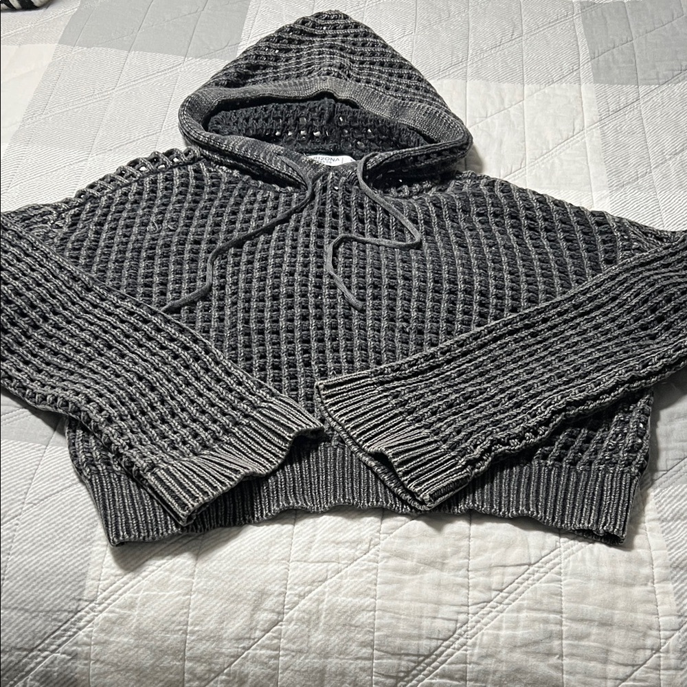 Arizona Jean Company Charcoal Hooded Sweater